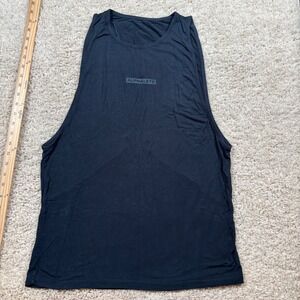 Alphalete Performance Muscle Tank Top Mens Large Black Excellent Sleeveless Gym